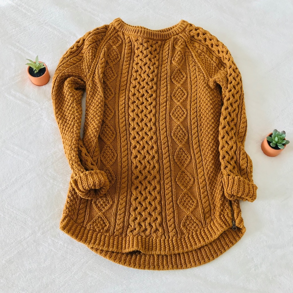 LL Bean Signature Cotton Fisherman Sweater